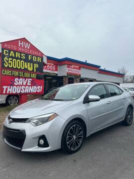 2015 Toyota Corolla for sale at HW Auto Wholesale in Norfolk VA