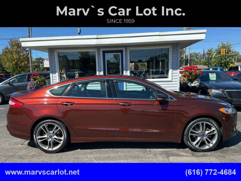 2016 Ford Fusion for sale at Marv`s Car Lot Inc. in Zeeland MI