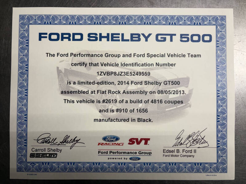 2014 Ford Shelby GT500