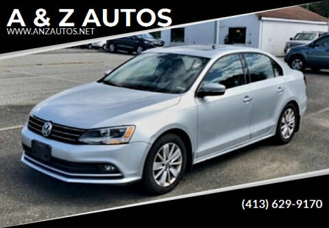 2015 Volkswagen Jetta for sale at A & Z AUTOS in Westfield MA