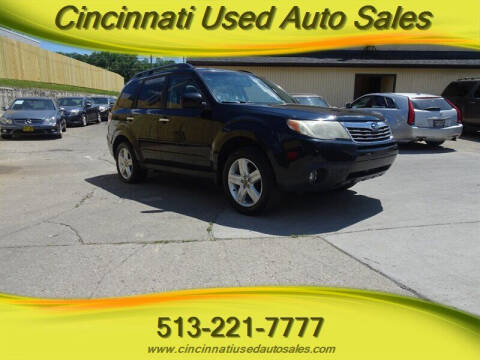 2010 Subaru Forester for sale at Cincinnati Used Auto Sales in Cincinnati OH