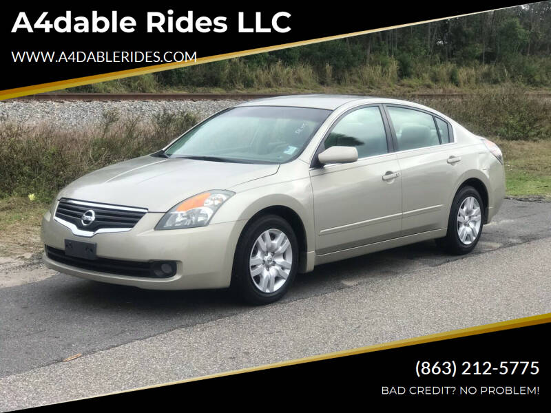 2009 Nissan Altima for sale at A4dable Rides LLC in Haines City FL