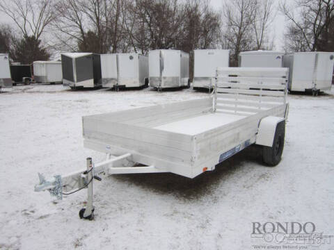 2025 Aluma Aluminum Single Axle Utility 6 for sale at Rondo Truck & Trailer in Sycamore IL