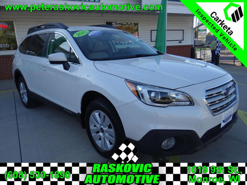 2015 Subaru Outback for sale at RASKOVIC AUTOMOTIVE GROUP in Monroe WI