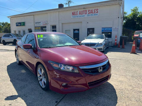 2012 Honda Accord for sale at Nile Auto Sales in Greensboro NC