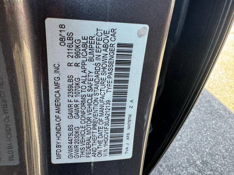 2018 Honda Accord Sport