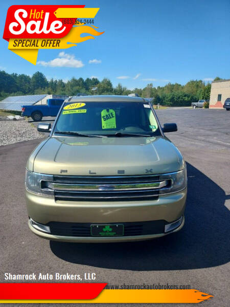 2013 Ford Flex for sale at Shamrock Auto Brokers, LLC in Belmont NH