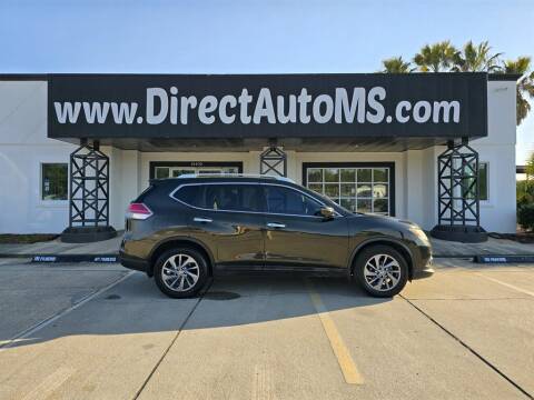 2016 Nissan Rogue for sale at Direct Auto in Biloxi MS