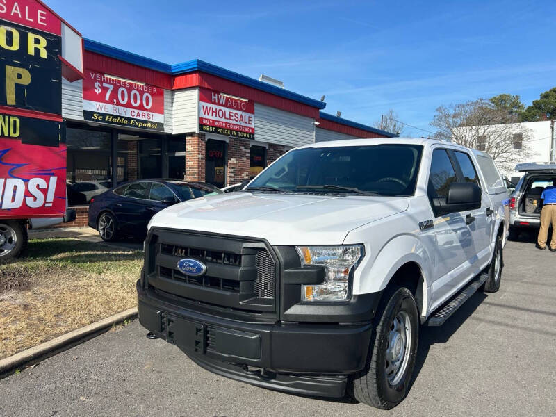 2017 Ford F-150 for sale at HW Auto Wholesale in Norfolk VA