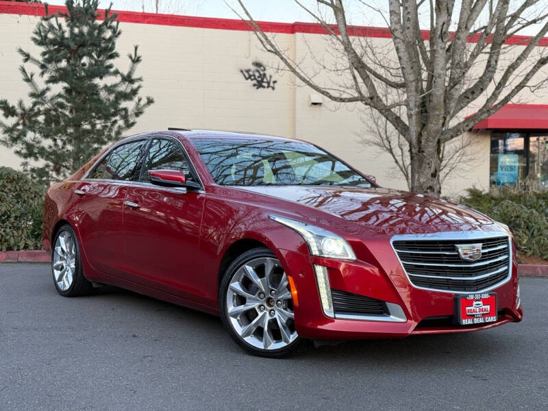 Used 2016 Cadillac CTS Sedan Premium Collection with VIN 1G6AZ5SX2G0108134 for sale in Everett, WA