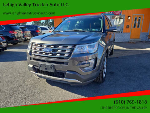 2017 Ford Explorer for sale at Lehigh Valley Truck n Auto LLC. in Schnecksville PA