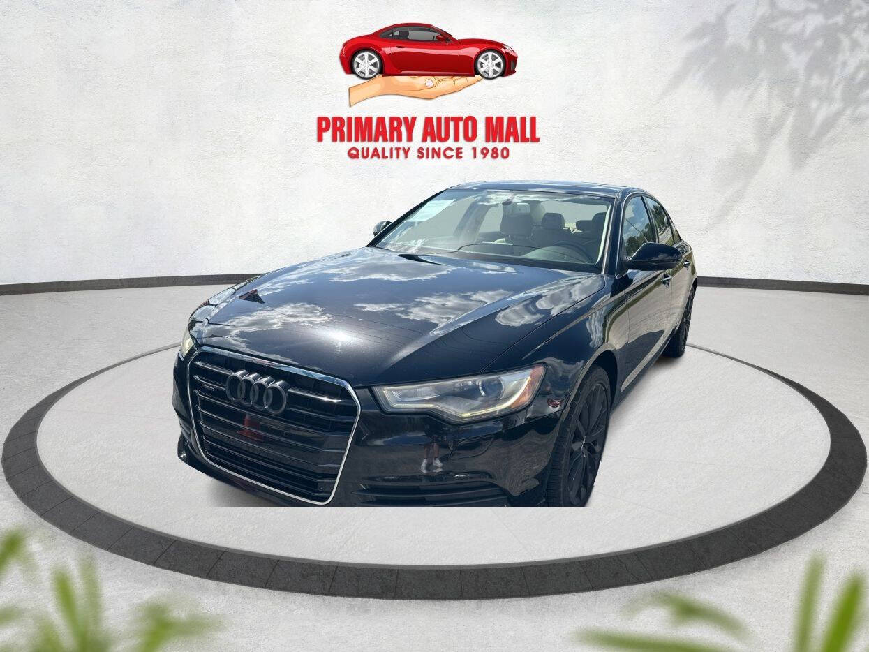 2014 Audi A6 for sale at Primary Auto Mall in Fort Myers, FL