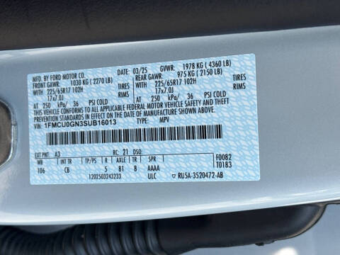 2025 Ford Escape Active