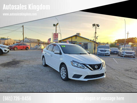 2016 Nissan Sentra for sale at Autosales Kingdom in Lancaster CA