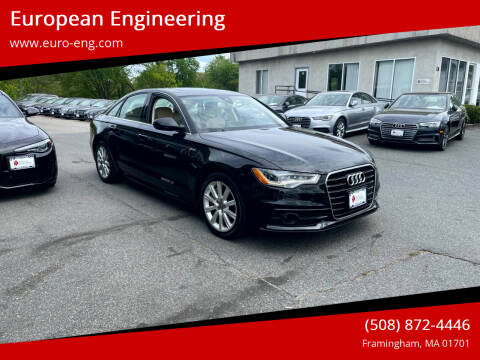 2013 Audi A6 for sale at European Engineering in Framingham MA