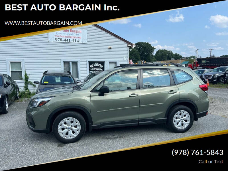 2020 Subaru Forester for sale at BEST AUTO BARGAIN inc. in Lowell MA