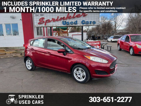 2017 Ford Fiesta for sale at Sprinkler Used Cars in Longmont CO