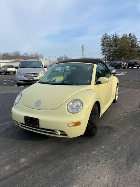 2005 Volkswagen New Beetle Convertible for sale at Icon Auto Group in Lake Odessa MI