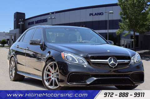 2015 Mercedes-Benz E-Class for sale at HILINE MOTORS in Plano TX