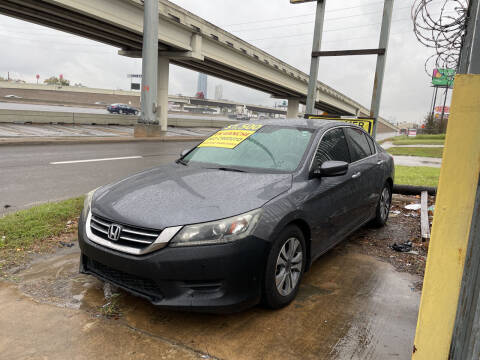 2013 Honda Accord for sale at National Auto Group in Houston TX