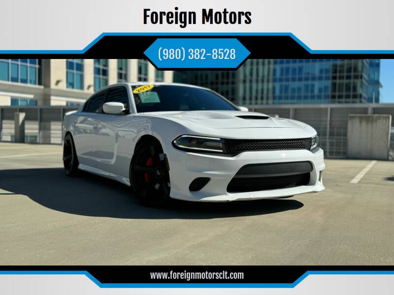 2017 Dodge Charger for sale at Foreign Motors in Kannapolis NC