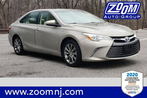 2015 Toyota Camry Hybrid for sale at Zoom Auto Group in Parsippany NJ