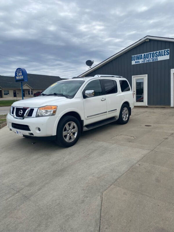 2010 Nissan Armada for sale at Iowa Auto Sales in Storm Lake IA