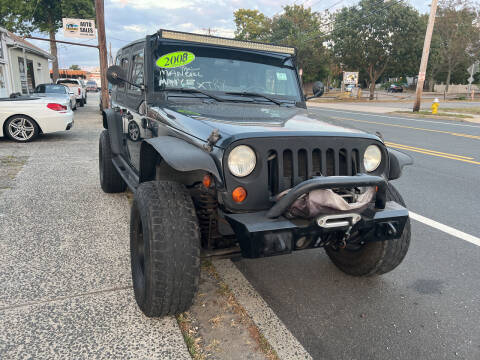 2008 Jeep Wrangler Unlimited for sale at L & B Auto Sales & Service in West Islip NY