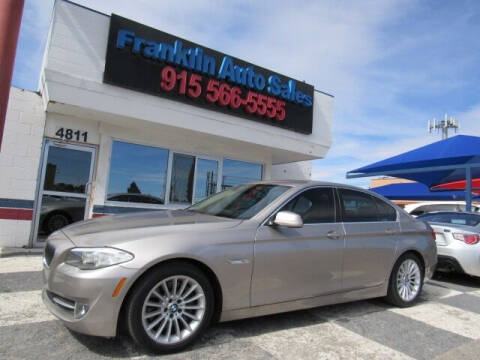 2011 BMW 5 Series for sale at Franklin Auto Sales in El Paso TX