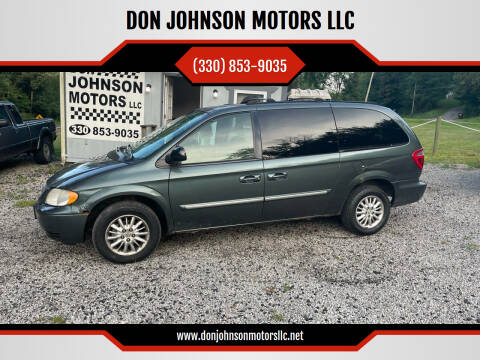 2004 Chrysler Town and Country for sale at DON JOHNSON MOTORS LLC in Lisbon OH