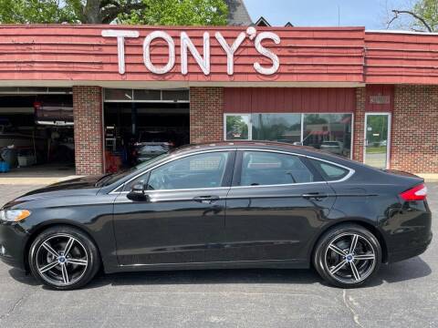 2013 Ford Fusion for sale at Tonys Car Sales in Richmond IN