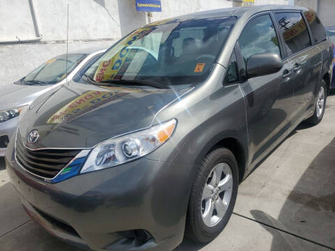 2012 Toyota Sienna for sale at Express Auto Sales in Los Angeles CA