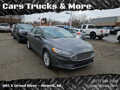 2020 Ford Fusion for sale at Cars Trucks & More in Howell MI