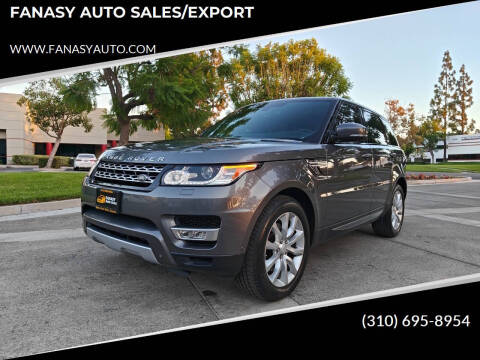 2014 Land Rover Range Rover Sport HSE
