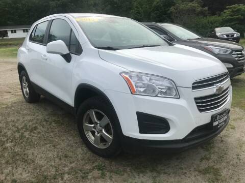 2015 Chevrolet Trax for sale at Wright's Auto Sales in Townshend VT