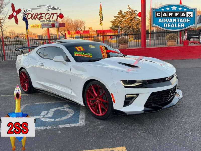 2017 Chevrolet Camaro for sale at DUKE CITY AUTO SALES in Albuquerque NM