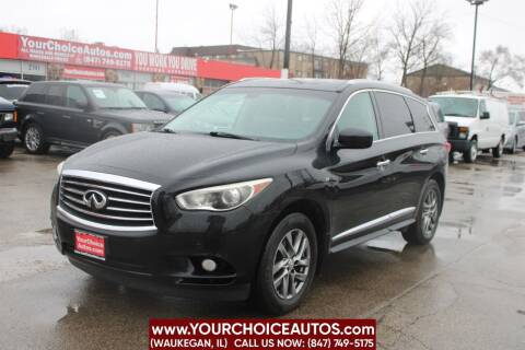 2014 Infiniti QX60 for sale at Your Choice Autos - Waukegan in Waukegan IL