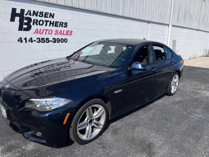 2014 BMW 5 Series for sale at HANSEN BROTHERS AUTO SALES in Milwaukee WI