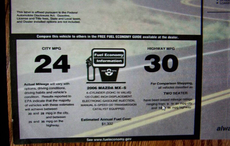 2006 Mazda MX-5 Miata Grand Touring