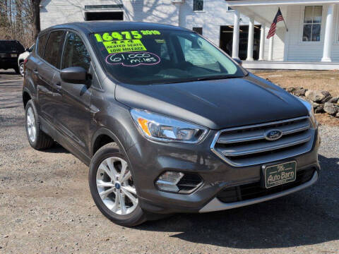 2019 Ford Escape for sale at The Auto Barn in Berwick ME