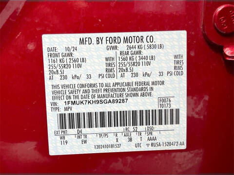 2025 Ford Explorer ST-Line