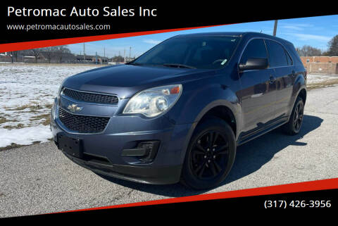 2013 Chevrolet Equinox for sale at Petromac Auto Sales Inc in Indianapolis IN