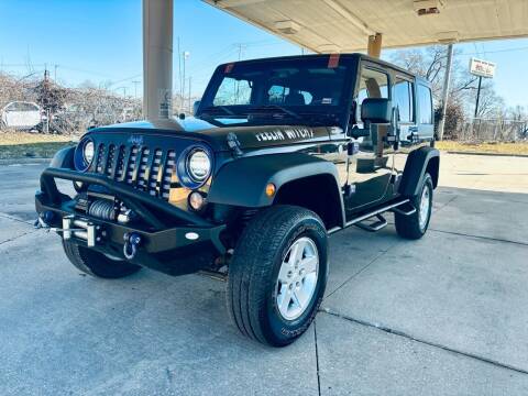2014 Jeep Wrangler Unlimited for sale at Xtreme Auto Mart LLC in Kansas City MO