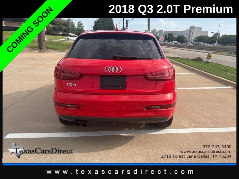 2018 Audi Q3 2.0T Premium