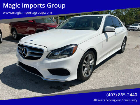 2014 Mercedes-Benz E-Class for sale at Magic Imports Group in Longwood FL