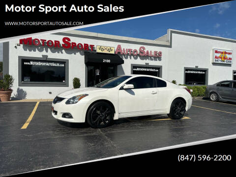 2012 Nissan Altima for sale at Motor Sport Auto Sales in Waukegan IL