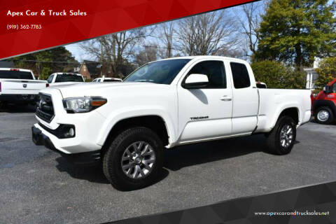 2017 Toyota Tacoma for sale at Apex Car & Truck Sales in Apex NC