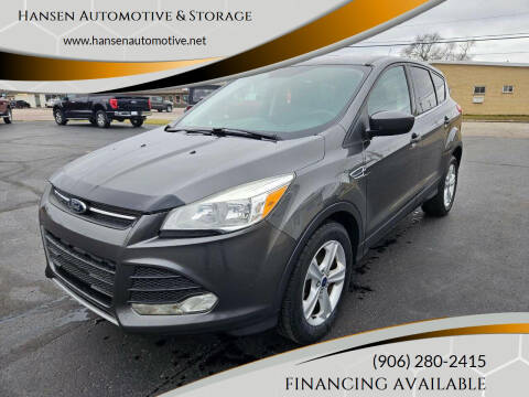 2015 Ford Escape for sale at Hansen Automotive & Storage in Escanaba MI