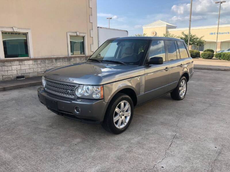 2008 Land Rover Range Rover for sale at West Oak L&M in Houston TX
