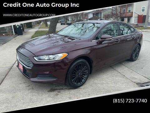 2013 Ford Fusion for sale at Credit One Auto Group inc in Joliet IL